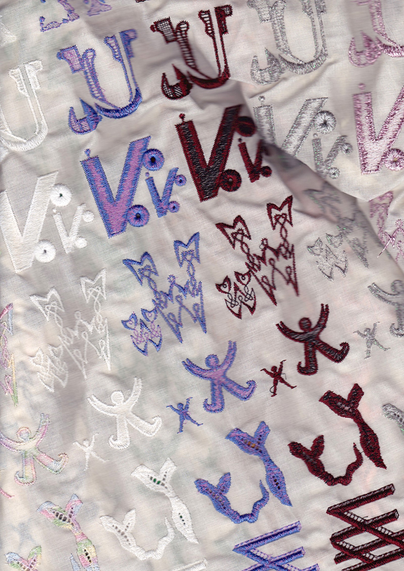 Louis Vuitton handwritten logo machine embroidery files download